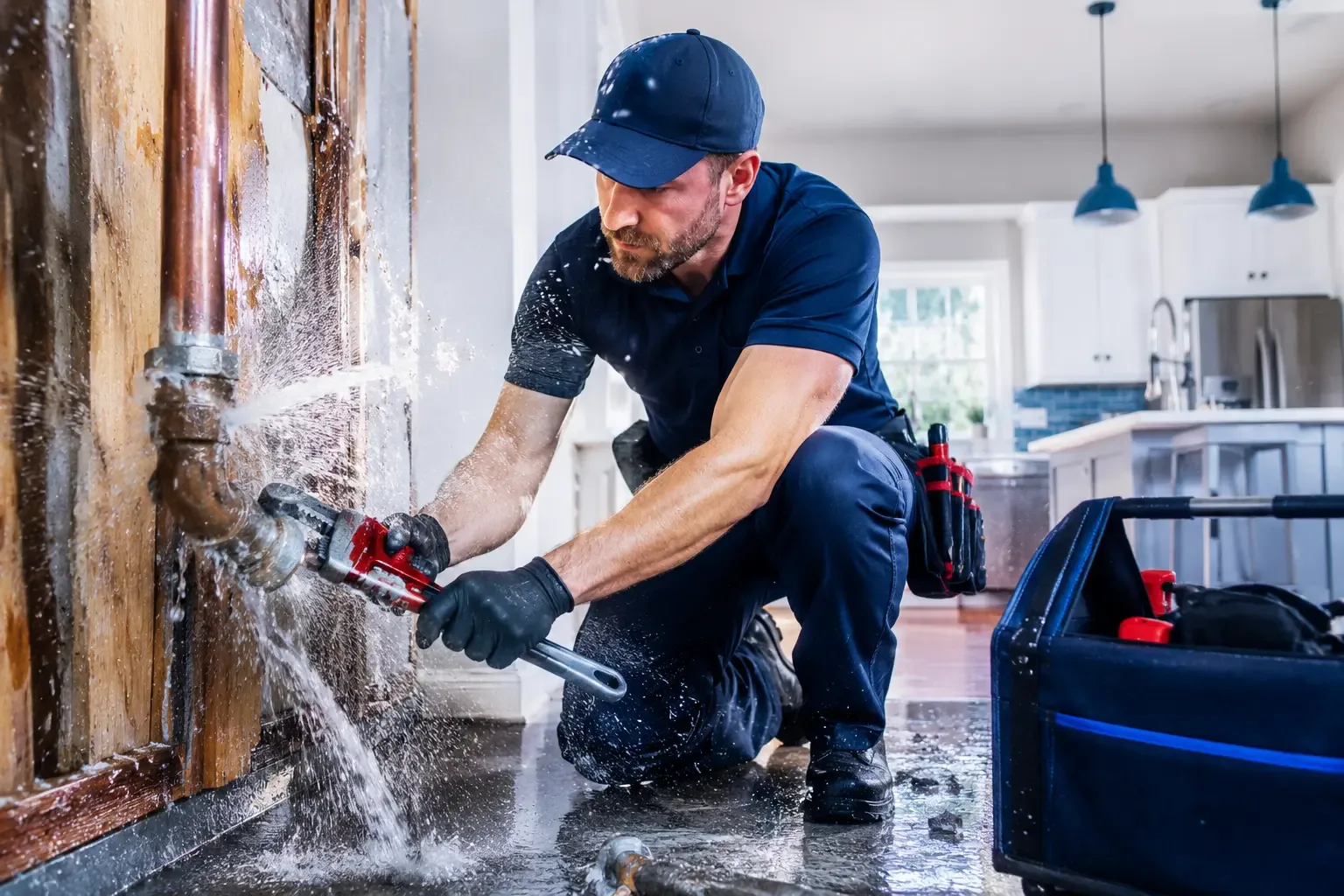 Local emergency pipe repair professionals in Hydetown, PA
